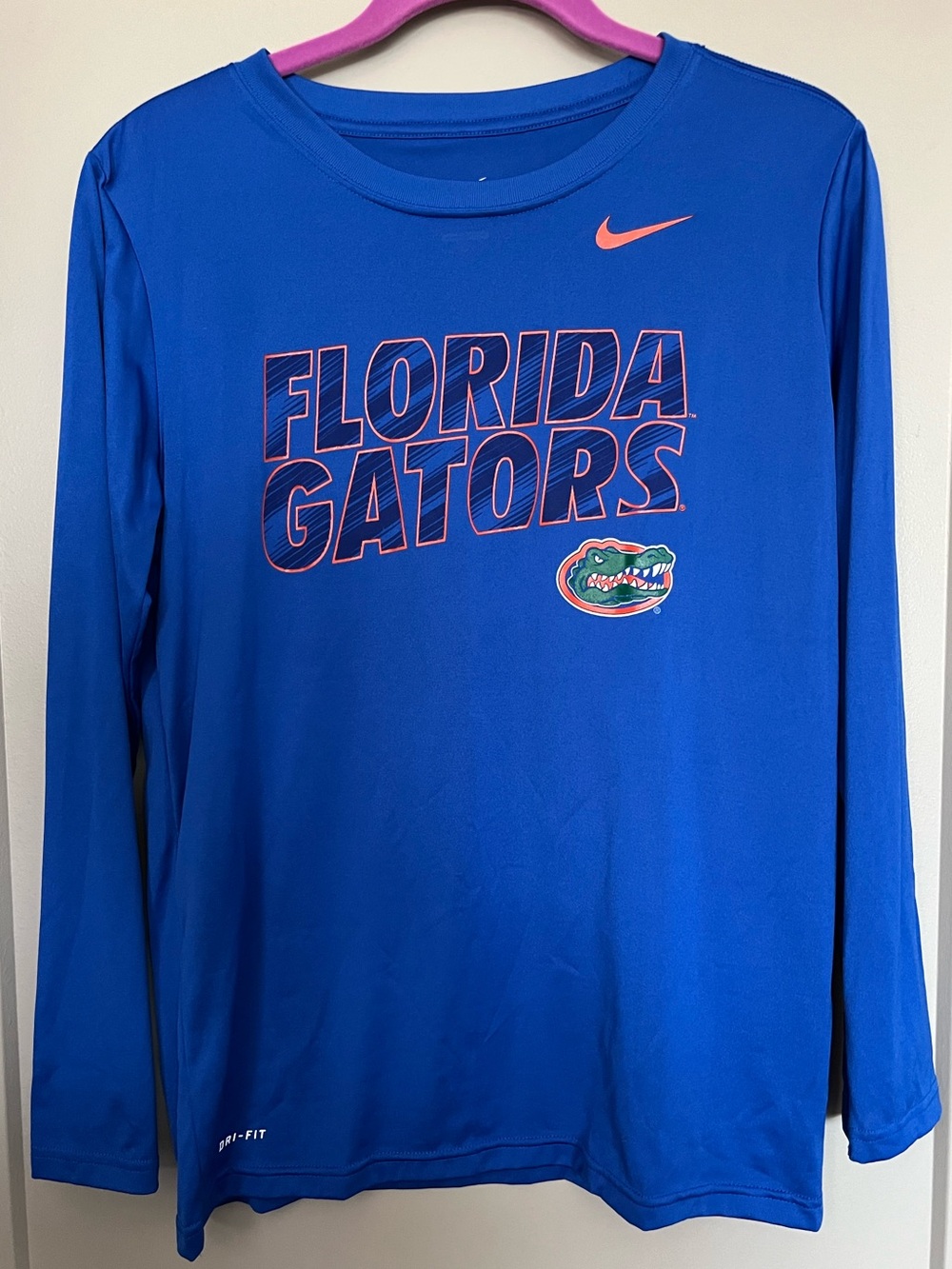 Nike Florida Gators Long Sleeve Dri-Fit Tee